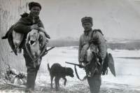 Весенняя охота в Забайкалье на р. Аргунь в 1970-х гг.